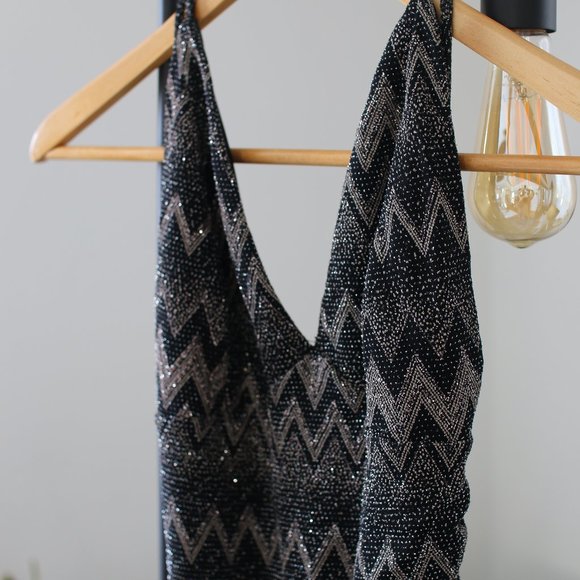 Backless Sparkly Dress - Picture 2 of 4